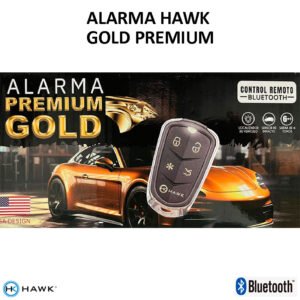 Alarma Auto Hawk God Premium Anticlon Bluetooth 2 Controles 1SA8
