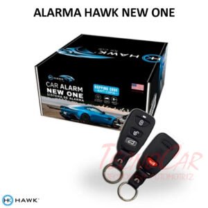 Alarma Auto Hawk New One Anticlon 2 Controles Sin Instalación ALHOSI