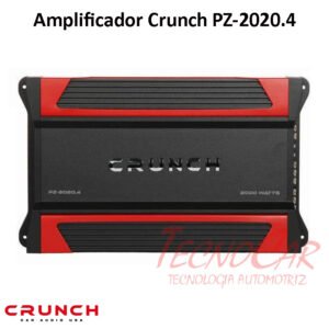 Amplificador Crunch PZ-2020.4 4 Canales 125W RMS Clase AB ACRPZ2020