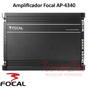 Amplificador Focal AP-4340 4 Canales Clase AB 70W RMS AFAP4340