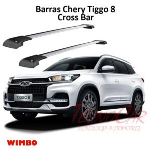 Barras Techo Chery Tiggo 8 Cross Bar Wimbo Aluminio Portaequipaje