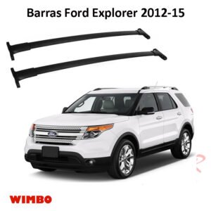 Barras Techo Ford Explorer 2012-2015 Negras Wimbo Aluminio Portaequipaje