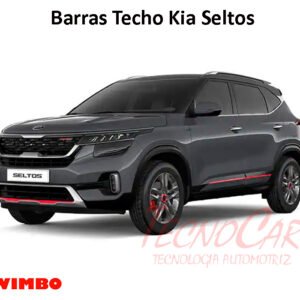 Barras Techo Kia Seltos WingBar Wimbo Aluminio Con Llave Portaequipaje