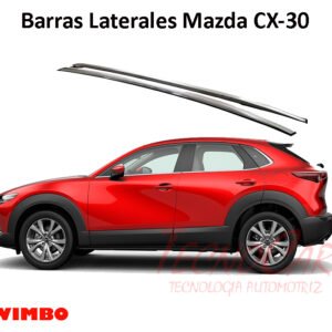 Barras Laterales Mazda CX-30 Wimbo Aluminio Estribos Sin Perforación