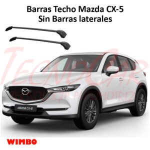 Barras Techo Mazda CX-5 WingBar Wimbo Aluminio Portaequipaje