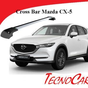 Barras Techo Mazda CX-5 Cross Bar Wimbo Aluminio Con Llave Fijación Directa