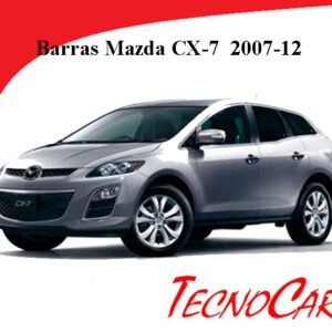 Barras Techo Mazda CX-7 2007-2012 WingBar Wimbo Aluminio Con Llave