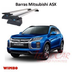 Barras Techo Mitsubishi ASX 2010-2025 WingBar Wimbo Aluminio Con Llave