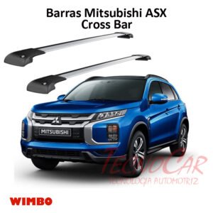 Barras Techo Mitsubishi Outlander 2014-2025 Cross Bar Wimbo Aluminio Con Llave