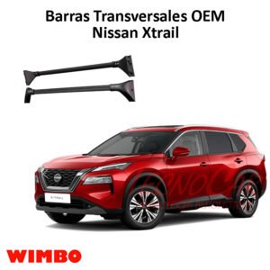 Barras Techo Nissan X-Trail 2021+ Transversales Wimbo Aluminio Portaequipaje