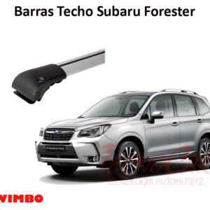 Barras Techo Subaru Forester WingBar Wimbo Aluminio Con Llave Portaequipaje