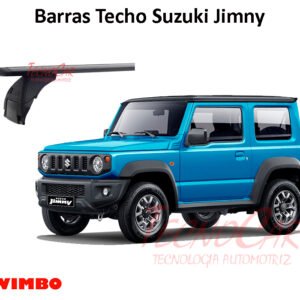Barras Techo Suzuki Jimny WingBar Negras Wimbo Aluminio Portaequipaje
