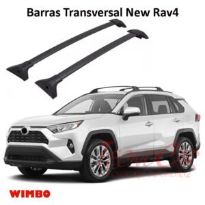 Barras de Techo Toyota RAV4 2019-2025 Transversales Aerodinámicas Wimbo Aluminio