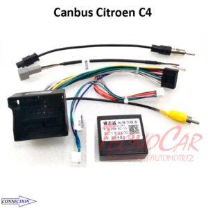 Canbus Citroën C4 2013-2016 para Radio Android Mandos Volante Cámara USB