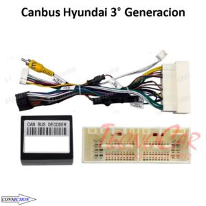CANBUS Hyundai 3ra Generación Connection Radios Android Mandos Volante Cámara USB