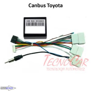 CANBUS Toyota 2010+ Connection Mandos Volante Cámara USB Radios Android