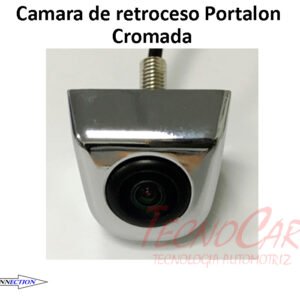 Cámara Retroceso Portalón Cromo HD 140° Universal Connection