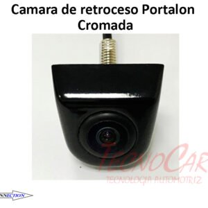 Cámara Retroceso Portalón Negra HD 140° Universal Connection