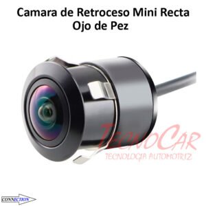 Cámara Retroceso Ojo de Pez 170° Mini Universal Panorámica Connection