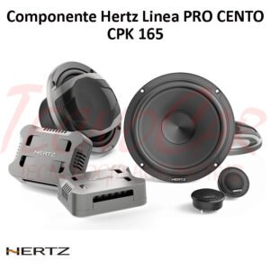 Parlantes Componente Hertz Cento CPK165 6.5” 105W RMS 315W Máx 4 Ohms
