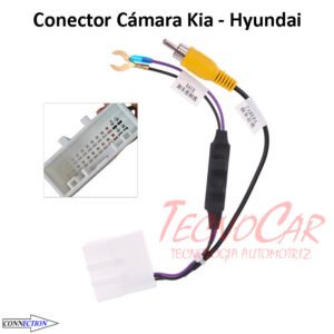 Conector Cámara Hyundai Kia Reductor Voltaje 12V a 6V Connection
