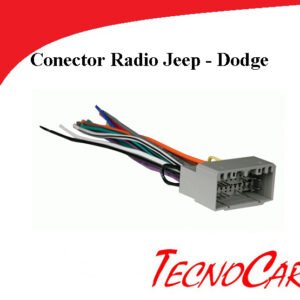 Conector Arnés Jeep Dodge Chrysler 2002-2009 Connection 6502 Radio Sin Corte