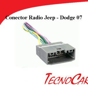 Conector Arnés Jeep Dodge Chrysler Ram 2007-2014 Connection 6522 Radio Sin Corte