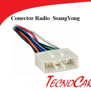 Conector Arnés SsangYong 2008+ Metra 8405 Instalación Radio Sin Corte