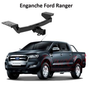 Enganche Americano Ford Ranger Reforzado KEKO 1500Kg Con Bola y Conector 7 Polos