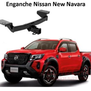 Enganche Americano Nissan NP300 New Navara 2015-2023 Reforzado KEKO 1500Kg Con Bola y Conector 7 Polos