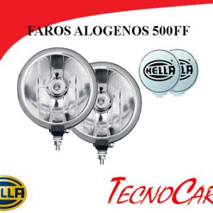 Farol Halógeno Hella 500FF Larga Distancia Kit Completo