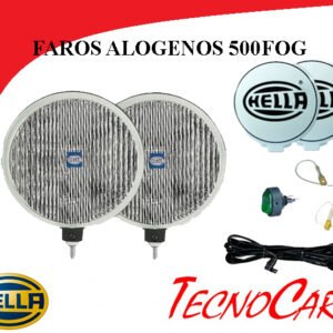 Farol Halógeno Hella 500FOG Neblinero Kit Completo