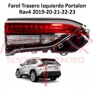 Farol Trasero Izquierdo Portalón Toyota New RAV4 2019-2023 Connection