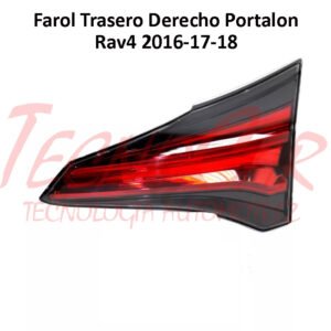 Farol Trasero Derecho Portalón Toyota RAV4 2016-2019 Connection