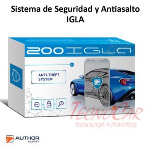 Inmovilizador IGLA 200 Anti Asalto CAN BUS con PIN Code y App Seguridad Vehicular