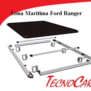 Lona Marítima Ford Ranger 2013+ Sin Barras Cubierta Pickup KEKO Aluminio