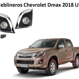 Kit Neblineros Chevrolet D-Max 2018+ Focos + Cableado + Switch OEM