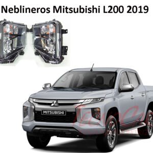 Neblineros Mitsubishi L200 2019-Up Doble Kit Completo OEM Con Switch y Relay