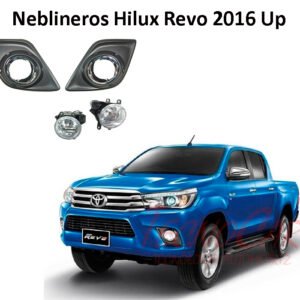 Neblineros Toyota Hilux Revo 2016 Up Kit Completo OEM con Ampolletas H16