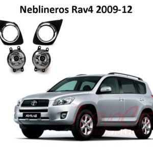 Neblineros Toyota Rav4 2009-2012 Kit Completo OEM con Ampolletas H11