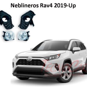 Neblineros Toyota Rav4 2019 Up Halógeno Kit Completo OEM con Ampolletas