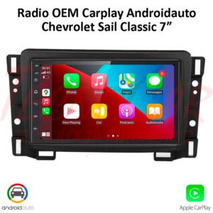 Radio Chevrolet Sail 2010-2014 7” CarPlay Android Auto 2/32GPS Bluetooth Android 15 OEM