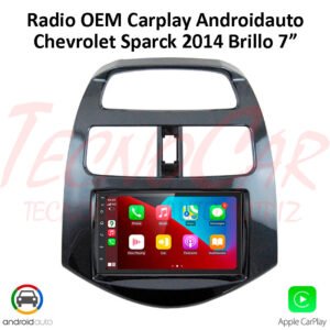 Radio Chevrolet Spark 2014 Up 7” CarPlay Android Auto 2/32GPS Bluetooth Android 15 OEM