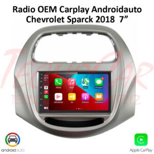 Radio Chevrolet Spark 2018 Up 7” CarPlay Android Auto 2/32GPS Bluetooth Android 15 OEM
