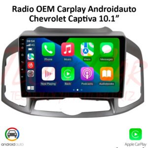 Radio Chevrolet Captiva 2011-17 10.1” CarPlay Android Auto 2/32 GPS Bluetooth Android 15 OEM