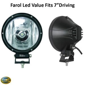 Farol LED Hella Value Fit VFD 7” Neblinero Driving Lamp Kit