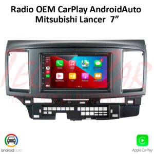 Radio Mitsubishi Lancer 2010 - 2017 CarPlay Android Auto 7” Pantalla QLED Android 15 OEM