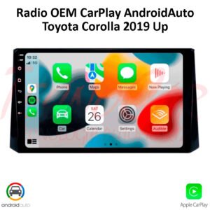 Radio Toyota Corolla 2019+ CarPlay Android Auto 10.1” Android 15 Bluetooth GPS OEM (copia)