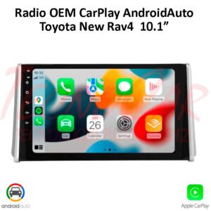 Radio Toyota Rav4 2019-2025 CarPlay Android Auto 10.1” Android 15 Bluetooth GPS OEM
