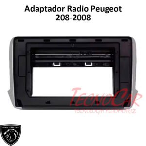 Adaptador Radio Peugeot 208, 2008 2014-2018 10.1 Pulgadas